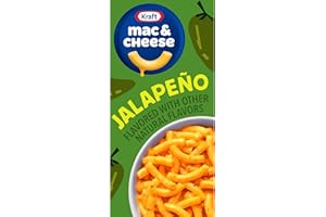 KRAFT MAC & CHEESE Kraft Jalapeño Flavored with Other Natural Flavors Mac & Cheese Macaroni and Cheese Dinner, 7.25 oz Box