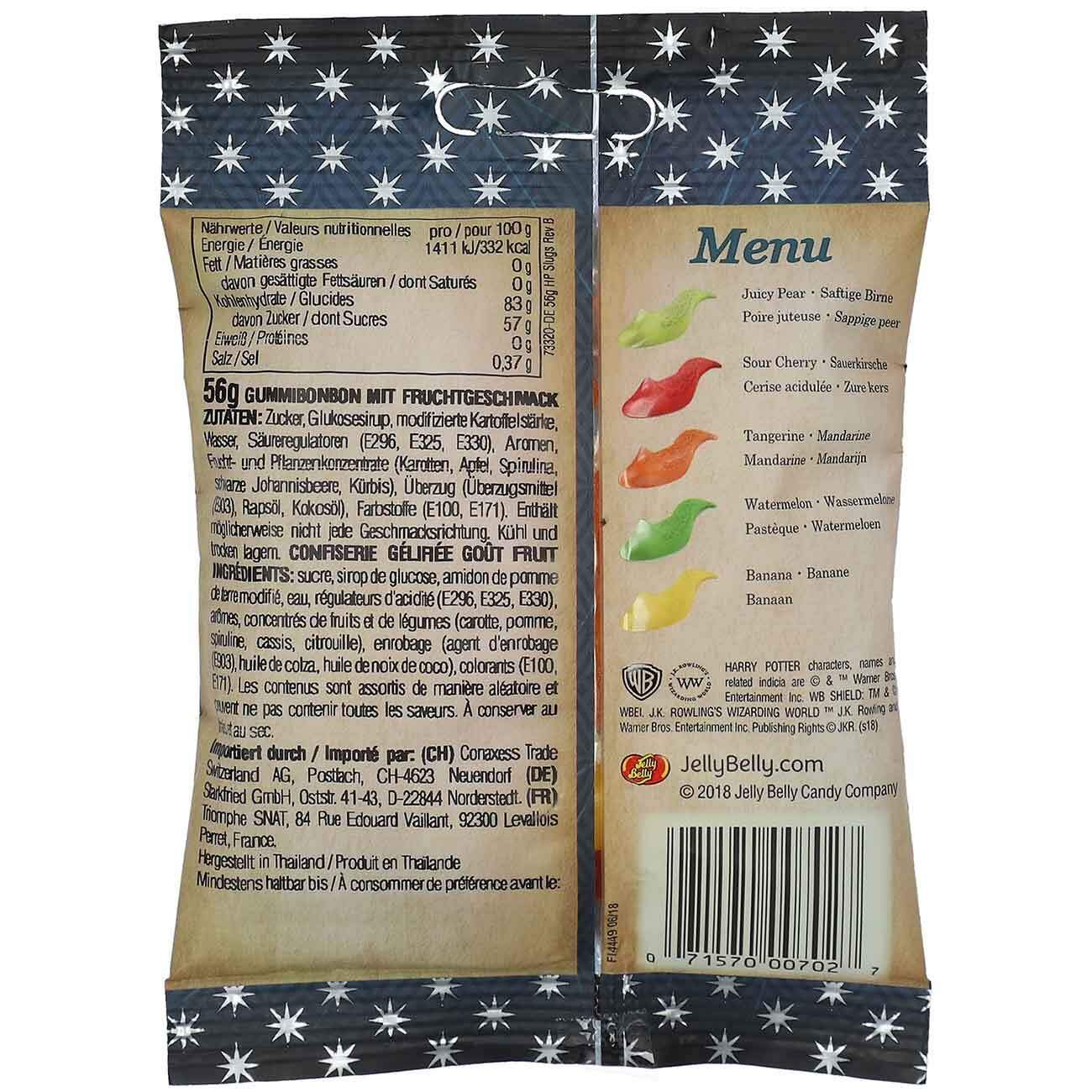 Harry Potter Candy Lover's Pack - Bertie Botts/Chocolate Frog/Jelly Slugs : Grocery & Gourmet Food