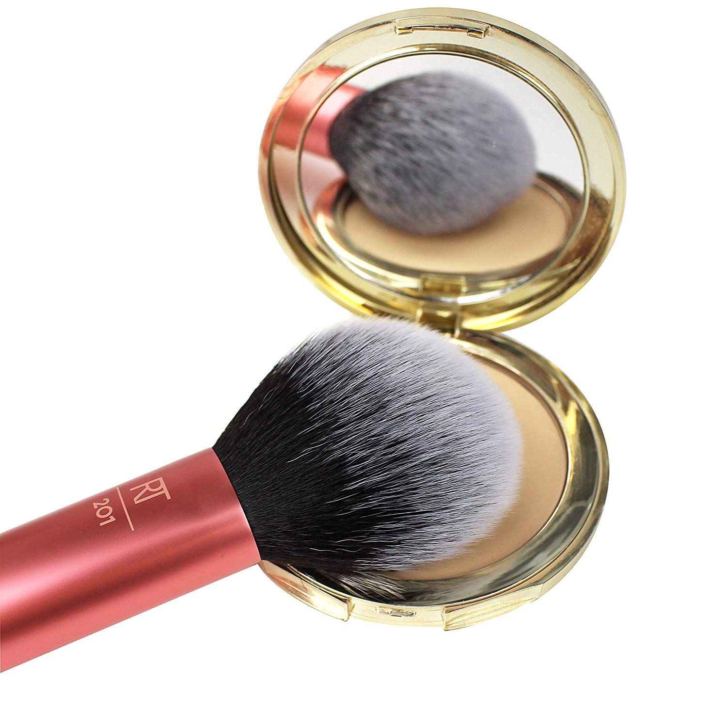 Real Techniques Powder & Bronzer Brush, Helps Build Smooth Even Coverage: Beauty