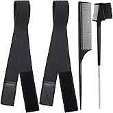 XConstellation 2 Pcs Wig Band For Melting Lace Band Elastic Bands For Wig Edge Lace Frontal Melt Adjustable Wrap To Lay Scarf