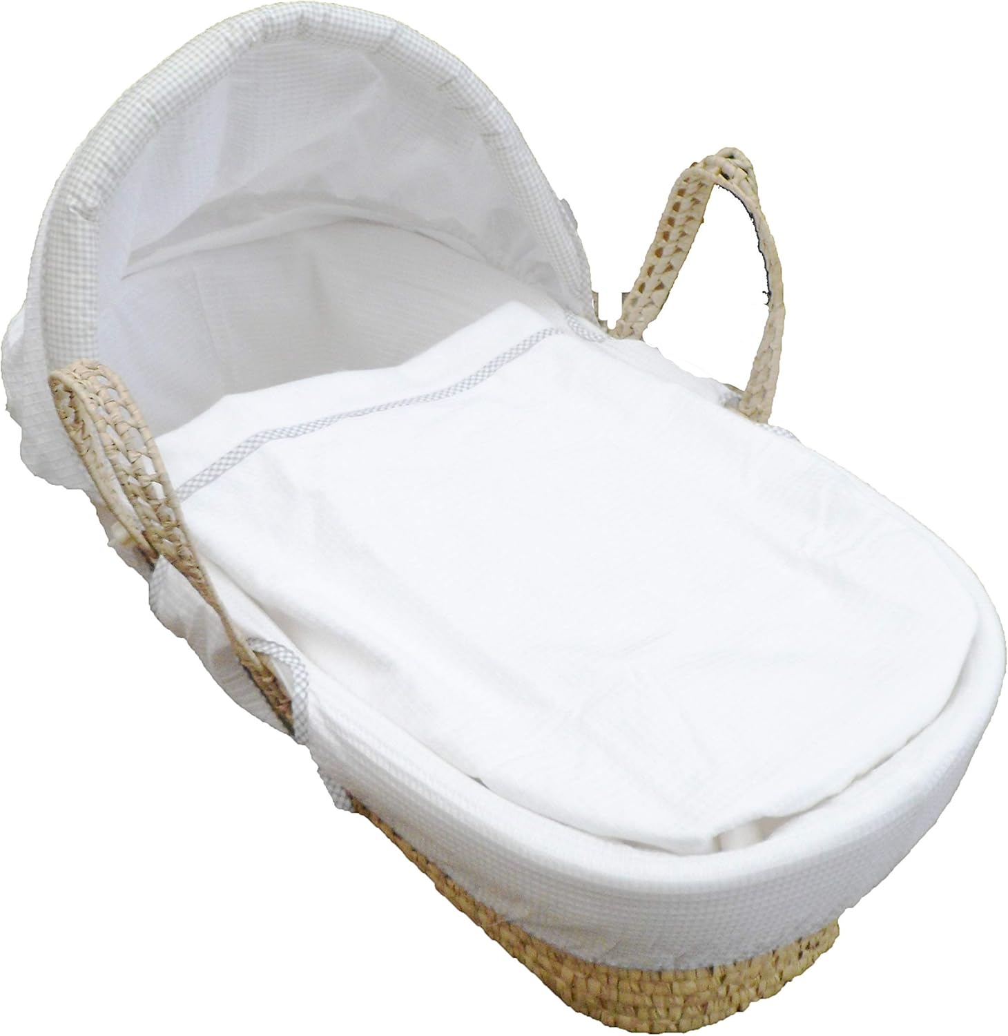 clair de lune moses basket dressing set