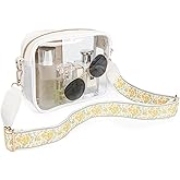 Aveniee Clear Bag Stadium Approved, Clear Purses for Women, Cross body Bag for Concerts with Adjustable Strap