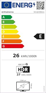 LG LED LQ63 32 HD 720p Smart TV 2024 Model with webOS AI Sound HDR view 9