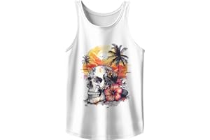 WANGSTAR Mens Tank Tops Summer Sleeveless Shirts Beach Graphic Tank Tops Men 4th of July Tank Top Cut Off Patriotic Shirts