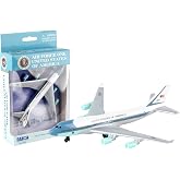 Daron Air Force One Single Plane,White | Officially licensed, highly detailed, made for ages 3 and up, rolling wheels, no assembly required, includes plastic parts