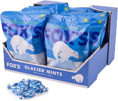 Fox's Glacier Mint 200 g Pack of 12