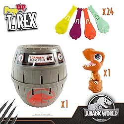 TOMY Pop Up T-Rex Board Game - Family and Preschool