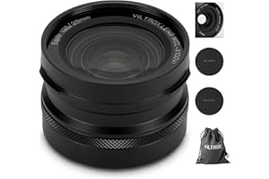 VILTROX WCL-X100VI Wide Conversion Lens for Fuji X100 Series Camera, 0.8X Wide Angle Auto Recognition Lens for Fujifilm X100V