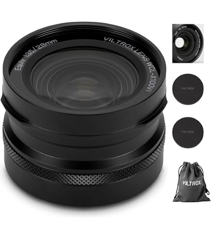 Amazon.com : FUJIFILM WCL-X100 II Wide Angle Lens Black - auto