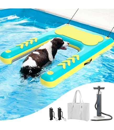 Boat Ladder For Dogs Inflatable Dog Water Ramp Non-Slip - Main Image