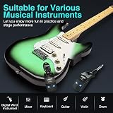LEKATO WS80 Wireless Guitar System 2.4GHz Transmitter Receiver 8h Rechargeable view 7