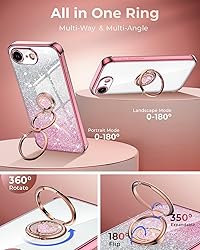XYZ for iPhone 16E Case with Stand, Phone Case with