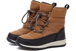 Weestep Grils Boys Winter Cold Weather Water Resistance Snow Boot(Toddler/Little Kid)