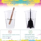 Suzzam Resin Mixer Paddles 6 Pcs Epoxy Mixing Paddles for Drill view 4