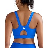 RUNNING GIRL Sports Bras for Women High Support,Adjustable Racerback Molded Cup Sports Bra Yoga Athletic Workout Bra