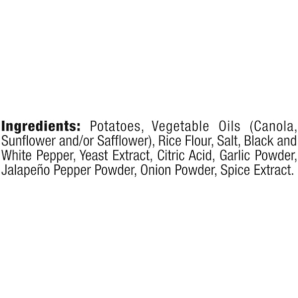 KETTLE BRAND POTATO CHIPS, KRINKLE CUT, SALT & GROUND PEPPER KETTLE CHIPS, PARTY SIZE, 13 OZ