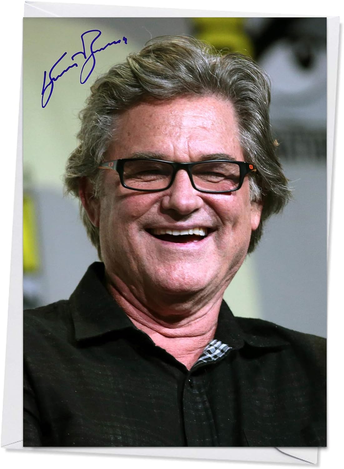 Kurt Russell 1 Quality Greeting Card For Any Occasion Birthday Christmas Thank You Engagement Anniversary Etc Amazon Ca Office Products