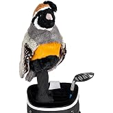 Daphne's Headcovers Quail Driver Headcover | Premium Driver Headcovers | Funny Golf Club Covers | Stylish Protection for Your Clubs | Men's Golf Gear | Driver Headcover for Men and Women
