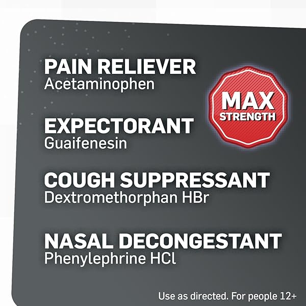 TUKOL MAX ACTION – COUGH & COLD MEDICINE, COLD & FLU MEDICINE FOR ADULTS, RELIEVES SORE THROAT, FEVER, NASAL & CHEST CONGESTION, AGES 12 AND UP, MAX STRENGTH FORMULA, 6 FL OZ