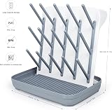 Termichy Baby Bottle Drying Rack Large Vertical Space Saving Gray view 5