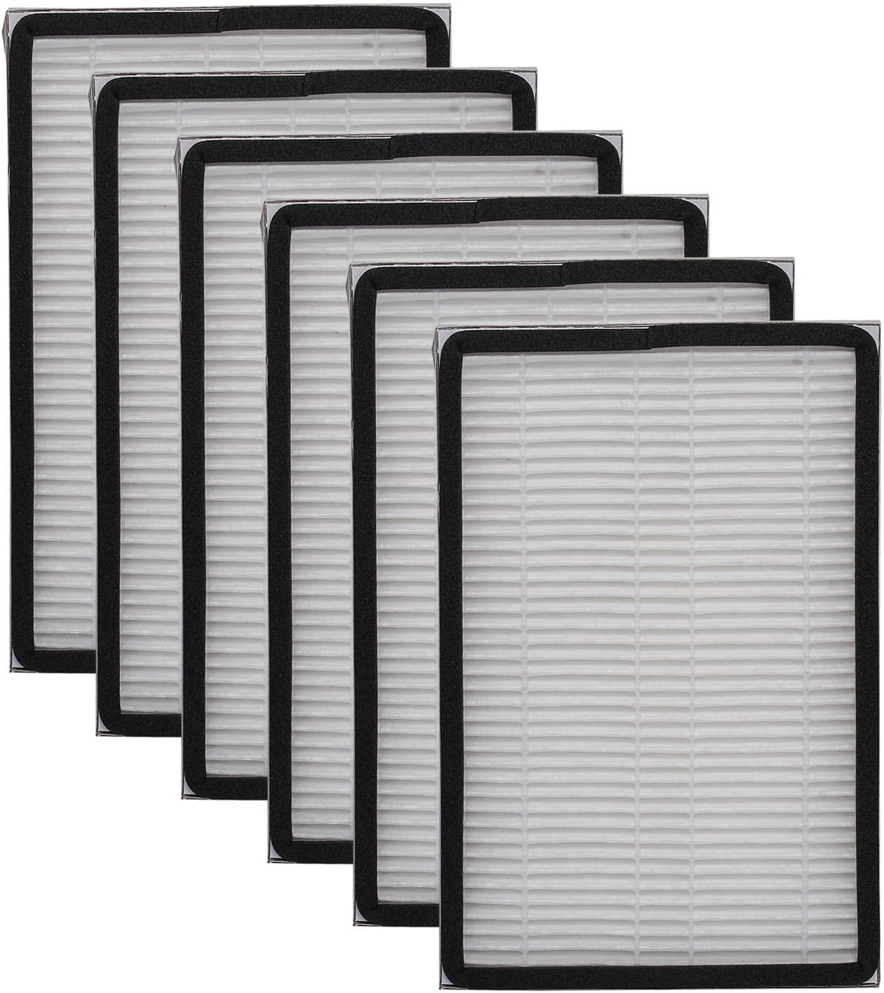 HIFROM HEPA Vacuum Cleaner Filter Replacement for Kenmore Canister Upright,EF-1 Exhaust HEPA Vacuum Filter Air Cleaner Purifiers,Replace 86889 20-86889 Premium Allergen HEPA Filter (6pcs)