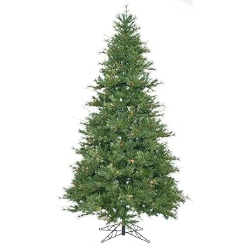 Mixed Country Pine Slim 7 6 Green Artificial Christmas Tree with Stand