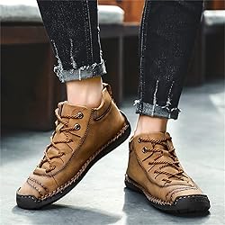 Dacomfy Mens Casual Shoes Slip-On Loafers Ankle