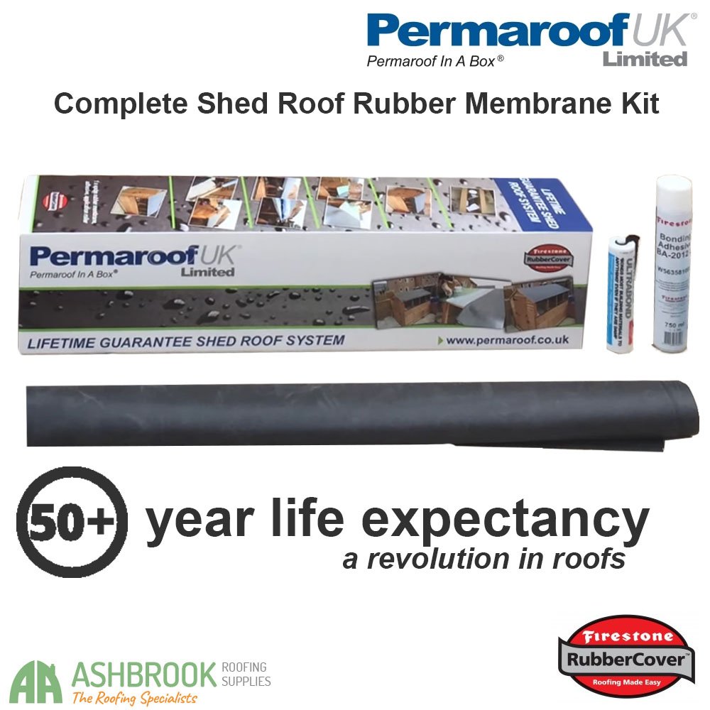 Garden Storage & Housing Available in 5 Sizes Complete Shed Roof Kit 10