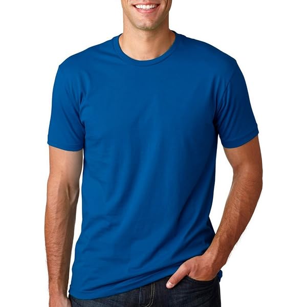 Next Level Men's Premium Fitted Crew T-Shirt - Light Olive, X-Large, Pack Of 5
