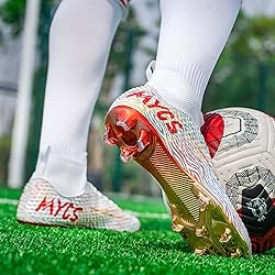 Gold Soles Men's Soccer Cleats Unisex AG Turf