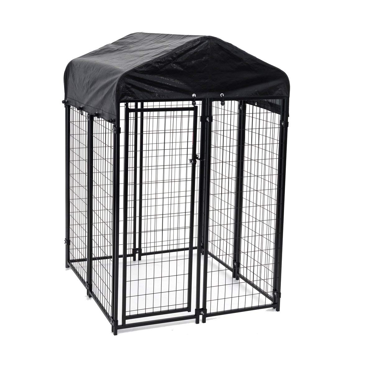 Lucky Dog Uptown Welded Wire Kennel Sturdy 6x4x4 Heavy Duty Waterproof