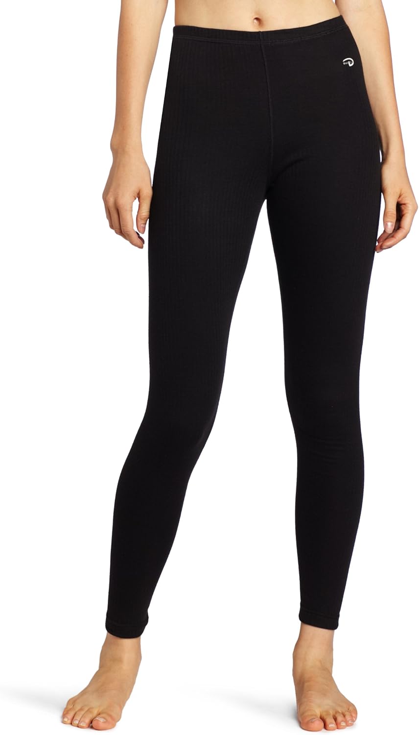 Duofold Women's Mid-Weight Wicking Thermal Leggings at  Women’s Clothing store: Thermal Underwear Bottoms