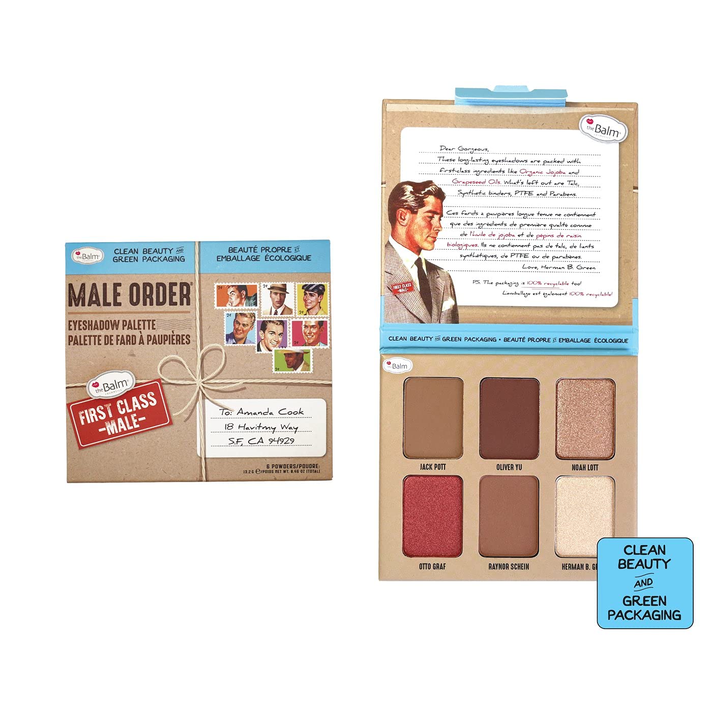 theBalm Male Order Eyeshadow Palette
