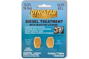 Dyno-tab 45602 Diesel Treatment with Injector Cleaner 2-tab Card