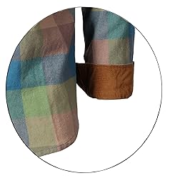Gioberti Men's Brushed Flannel 100% Cotton Plaid