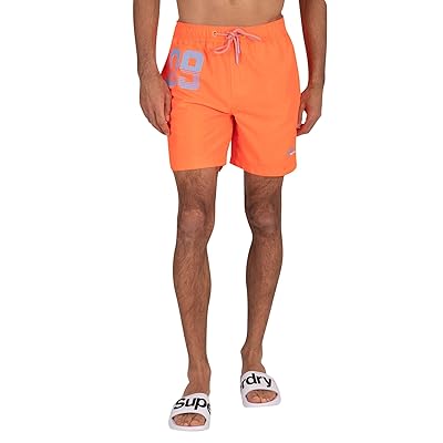 Superdry Men's Orange Waterpolo Swim Shorts Kuwait Ubuy