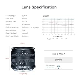 AstrHori 50mm F2.0 Large Aperture Full Frame Manual
