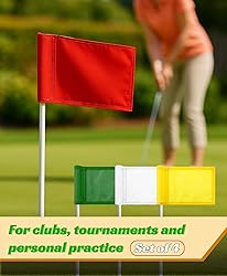 Set of 4 Single Sided 8x6 Inches Solid Golf
