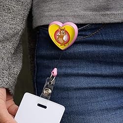 Tom and Jerry Jerry Character Heart Lanyard