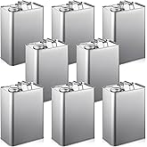 Maxdot 4 Pcs F Style Metal Can Reusable Metal Can with 1.5" Opening for Liquid, Paints, Pigment, Double Lid Secure Storage and Easy Pouring, Non Food Grade (1 Gallon)