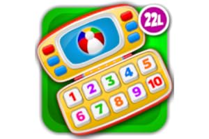 Preschool All-In-One Learning – Magic Laptop: School Adventure A to Z: Basic Skills Games for Kids - Learn to Read and Count with Animals (160 Interactive Flash Cards – Educational Toy for Baby, Toddler & Kindergarten by Abby Monkey®