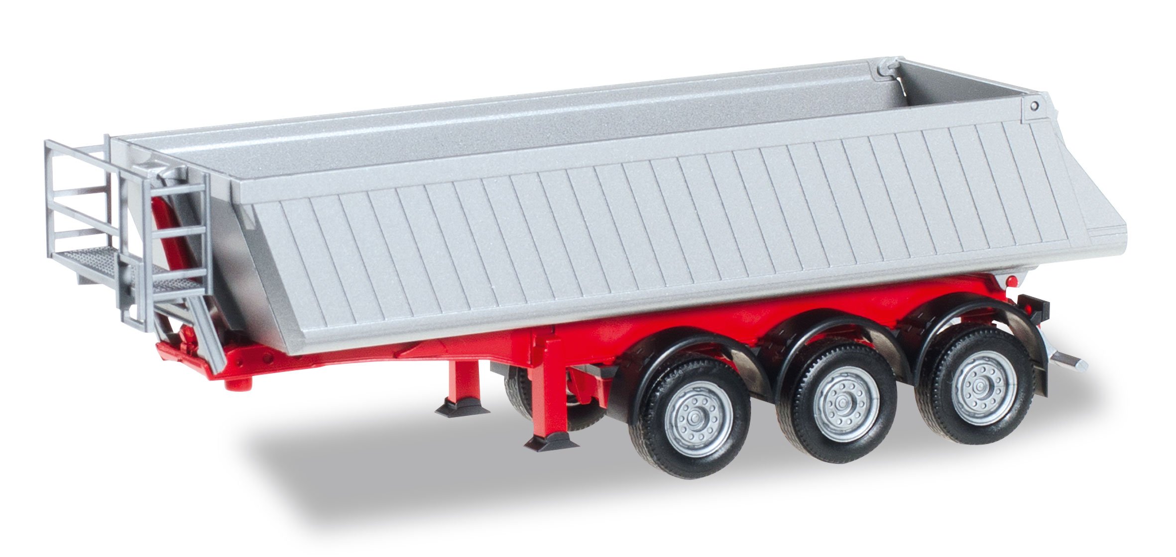 herpa 076548-002 - Schmitz dump semi-trailer, red