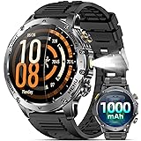 Military Smart Watches for Men, 1.7″ Smart Watch
