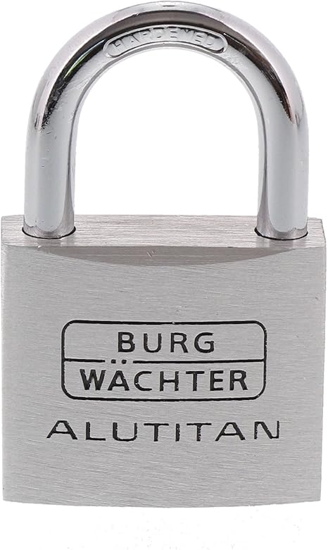 Burg Wachter Vorhangschloss Vorhangeschloss Mit Schlussel Duo Set 6 5 Mm Bugelstarke Massives Aluminiumschloss Innenwerk Rostfrei Gehartet Alutitan Duo 770 40 Sb Amazon De Baumarkt