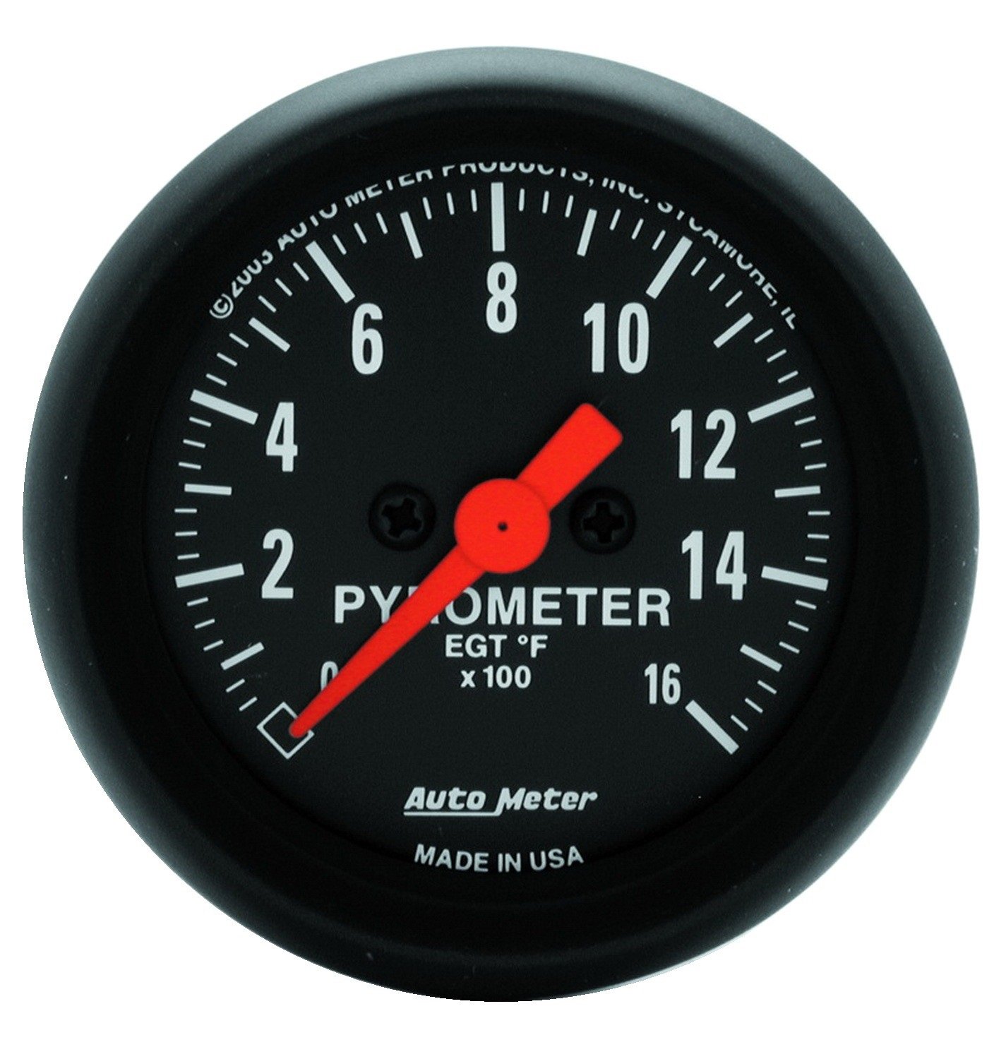 Photo 1 of AUTO METER 2654 Z-Series Electric Pyrometer Gauge Kit,2.3125 in.