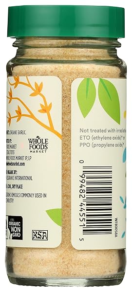 365 BY WHOLE FOODS MARKET, ORGANIC GARLIC GRANULES, 2.57 OUNCE