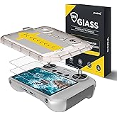 CYNOVA DJI RC2 Screen Protector for DJI Mini 4 Pro with Auto Alignment Kit, DJI RC Controller HD Tempered Glass Screen Protec