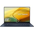 ASUS Zenbook 15 Laptop, 15.6” FHD Display, AMD Ryzen 5 7535U CPU, AMD Radeon Graphics, 16GB RAM, 512GB SSD, Windows 11 Home, Ponder Blue, UM3504DA-AS54
