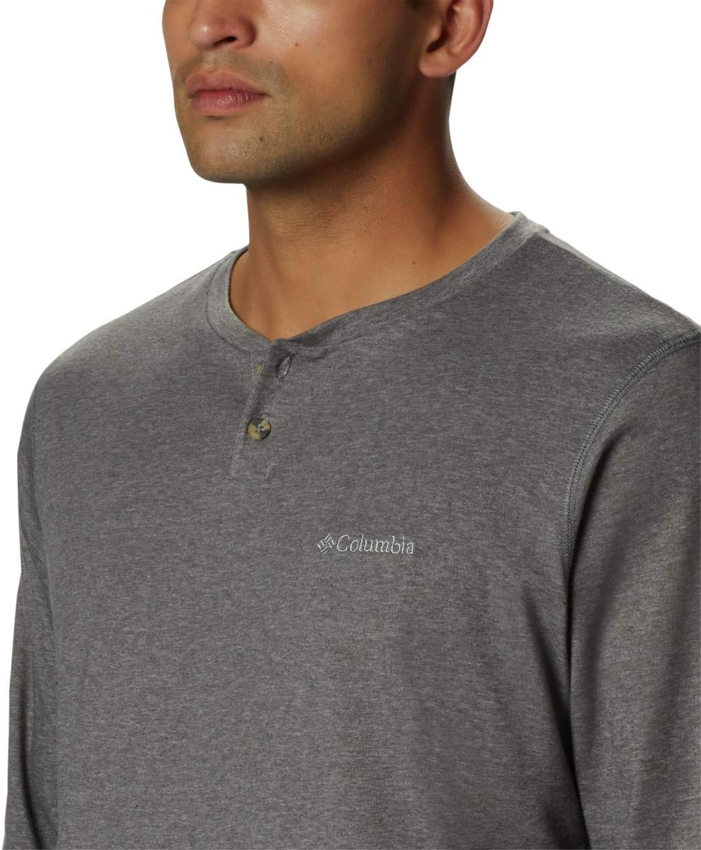 Columbia Men's Thistletown Park Henley: Sports & Outdoors