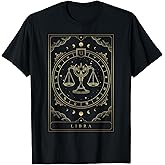 Libra Horoscope And Zodiac Symbol T-Shirt